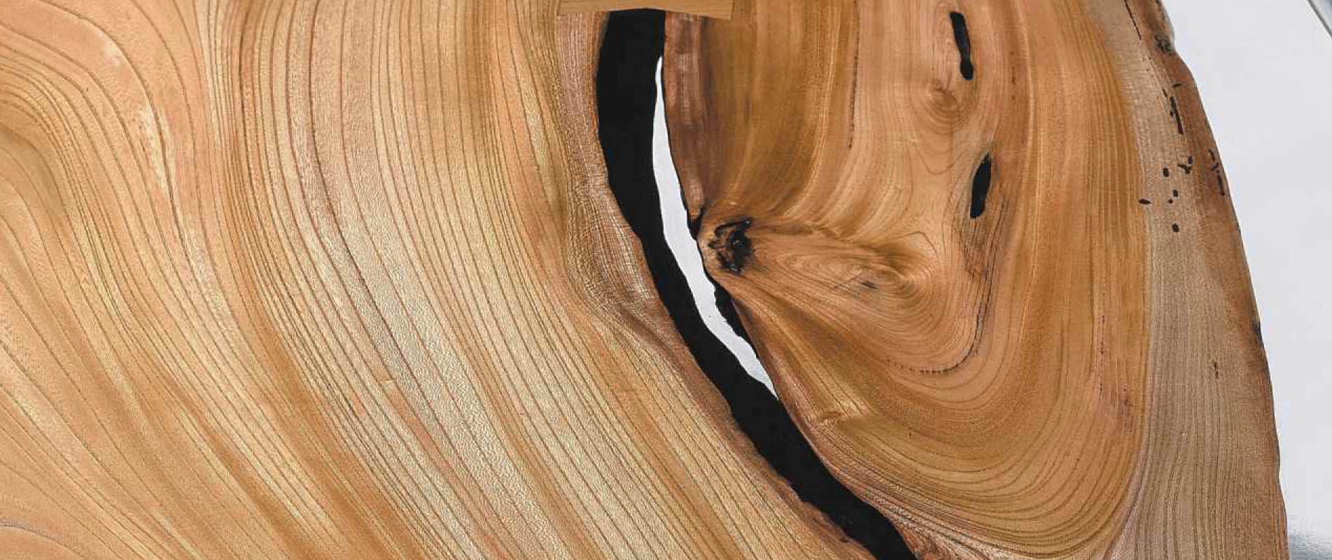 extra large size natural edge wood dining table
