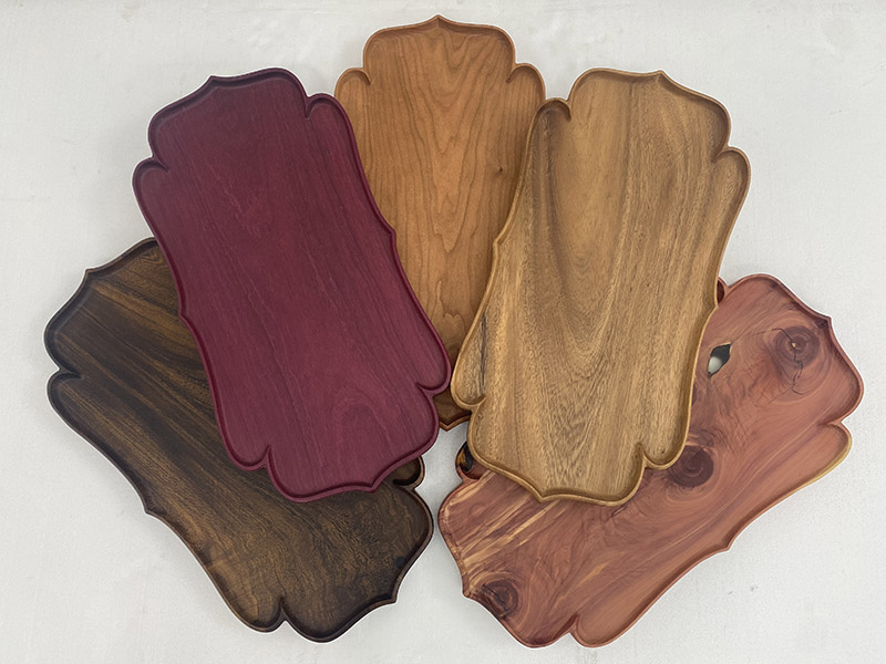 Custom Solid Wood Serving Board / Wood Tray