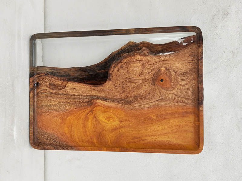 solid wood serving board