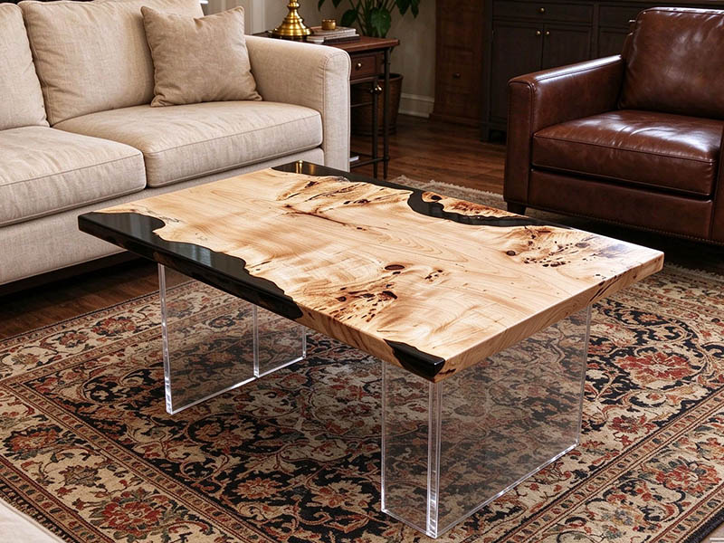 poplar burl coffee table poplar burl coffee table