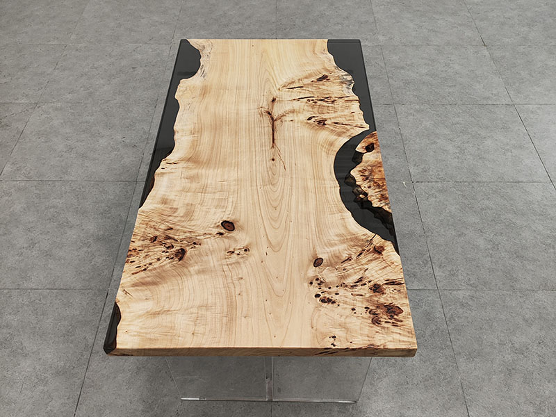 epoxy resin coffee table