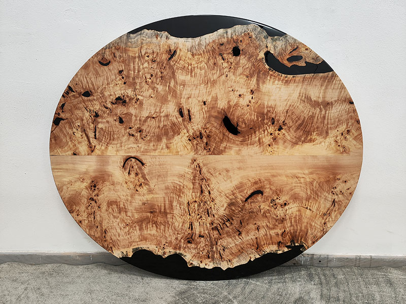 solid wood coffee table
